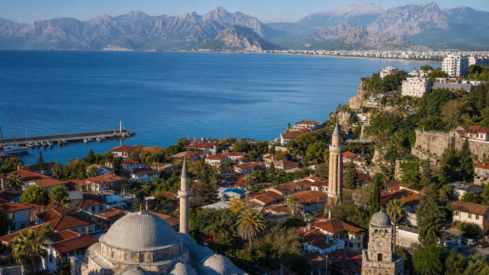 Muratpaşa coastal city landscape